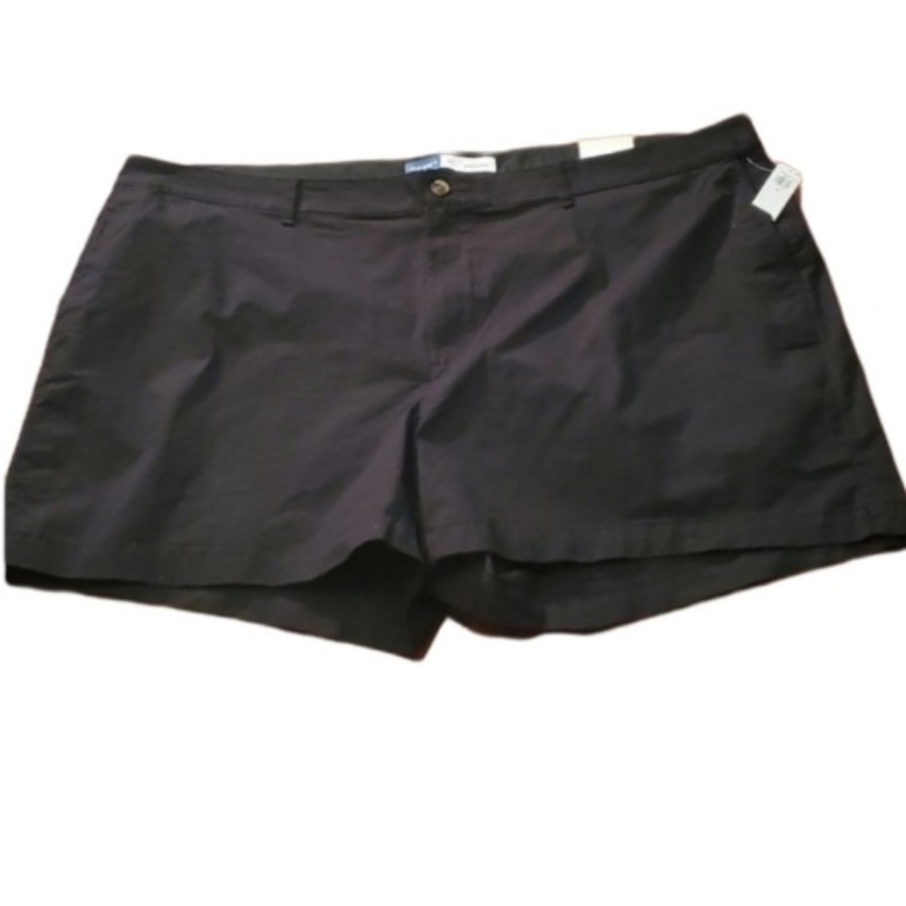 Old Navy Womens Shorts Size 28 Plus Size Black New Everyday Plus Size